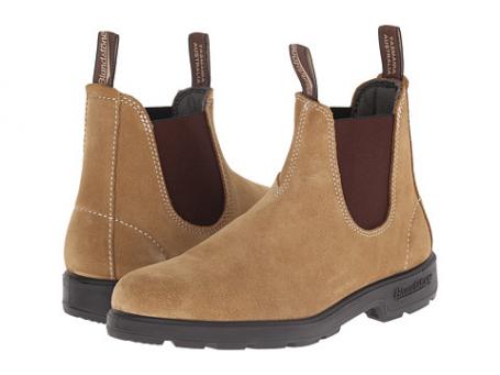 blundstone beige suede